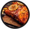 Honey Hot Planked Salmon